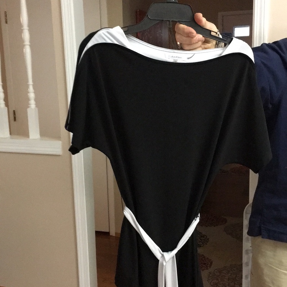 Calvin Klein blouse with accents petite